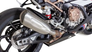 BMW S1000RR Performance Exhaust - Remus - NXT Stainless Steel Slip On w/Connection Tube - 2019